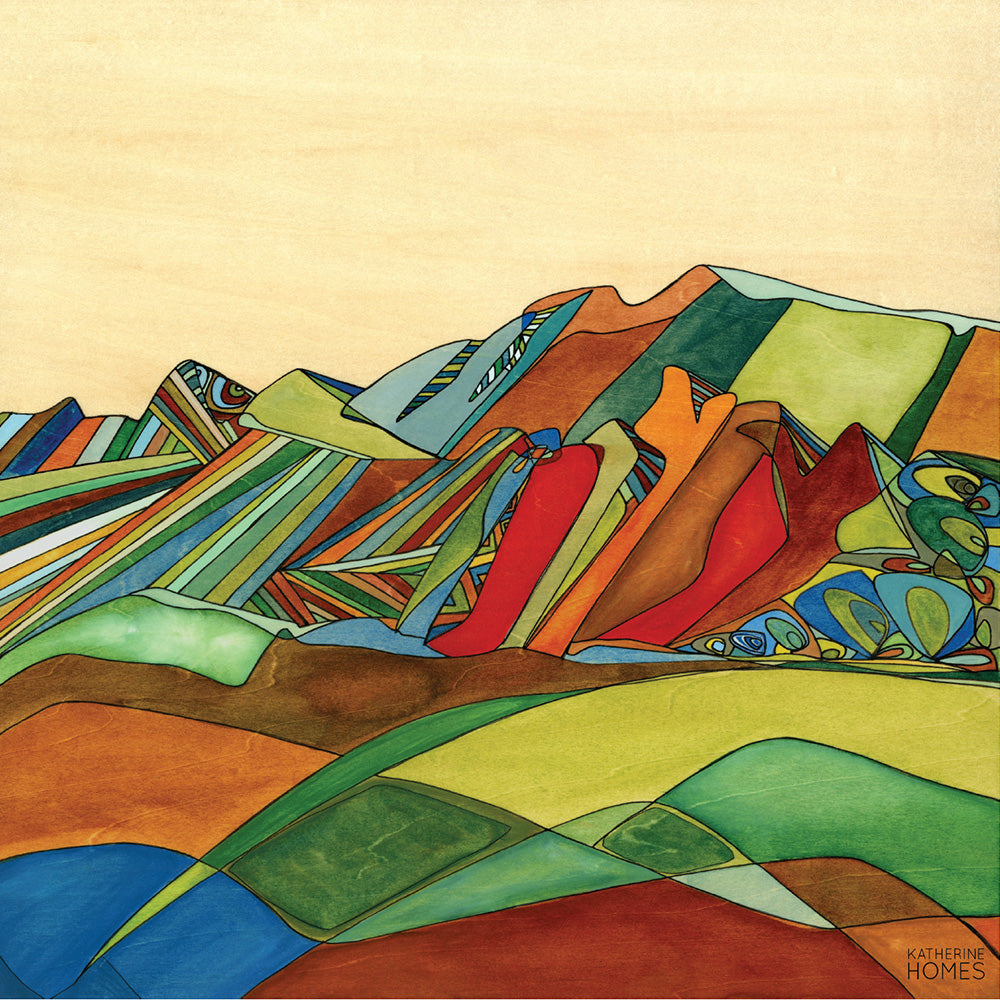 Original Boulder Flatiron Design by Katherine Homes | Print